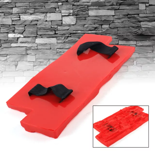 4pcs Slate Texture Stamps Mats Skin Concrete Cement Stamps Polyurethane Seamless