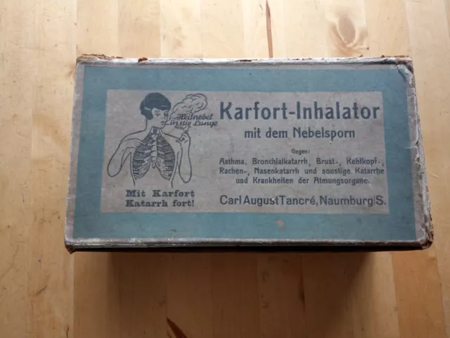 Karfort-Inhalator mit Nebelsporn Carl August Tancre alt