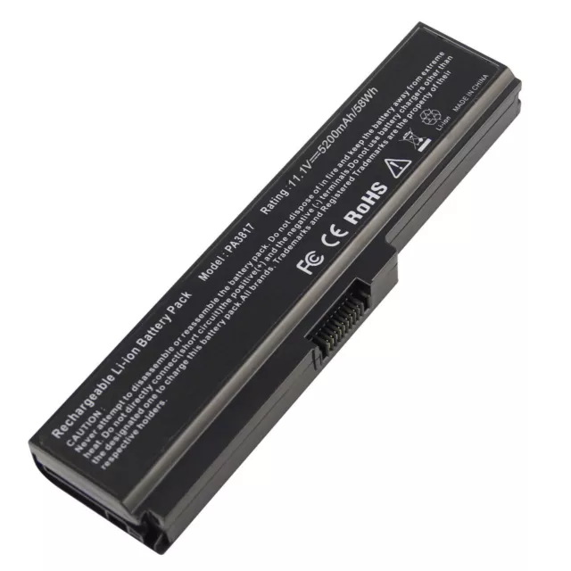 L750 PA3817U-1BRS Laptop Battery for Toshiba Satellite L745 L750 L755 L755D PC