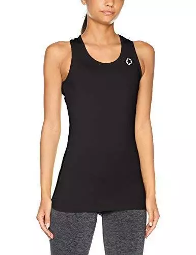 dames Gregster Fitnesstop, Train débuts Chemise, Noir, XS