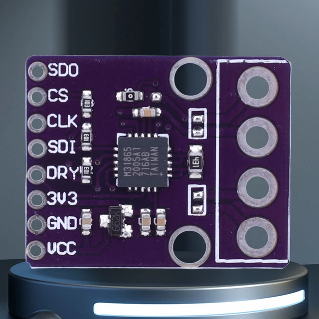 MAX31865 RTD AMPLIFIER 3.3V/5V RTD-to-Digital Converter Board Useful ...