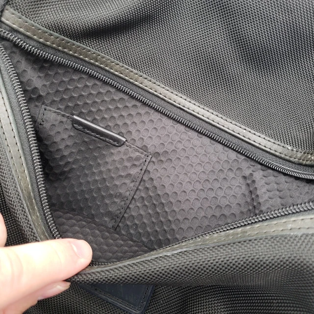 Tumi Benning Deluxe Messenger Alpha Bravo Nylon Brief Bag Black 22370DH 3
