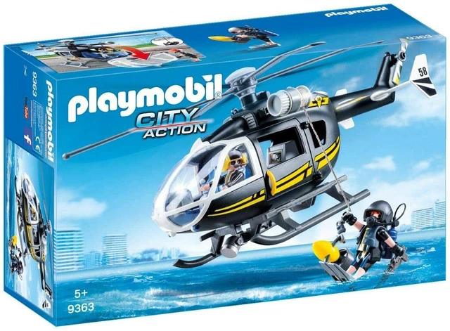 Playmobil City Action – Camion Elite Police 9360 – Avec Son Et Lumière – Complet