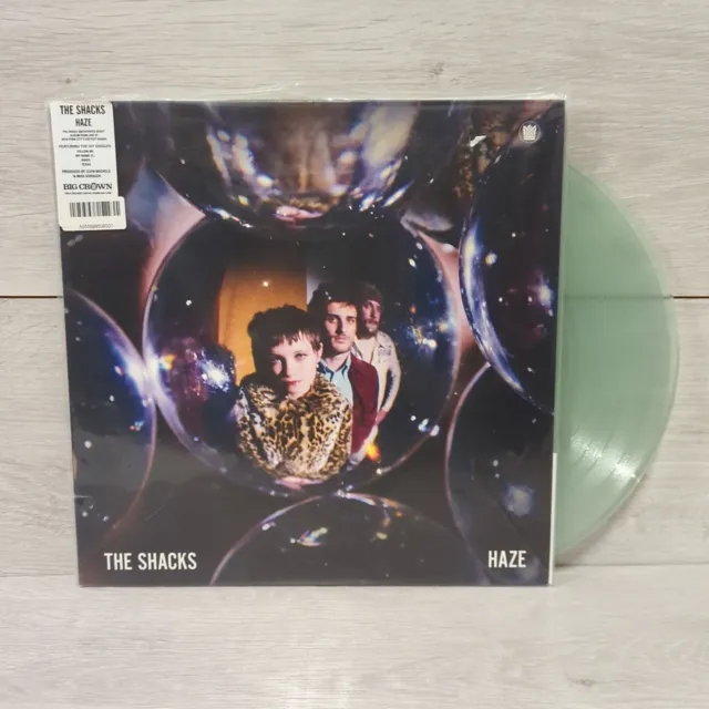 The Shacks - Haze - 12" Limited Edition Coke Clear Vinyl LP Record - VG+/EX Con