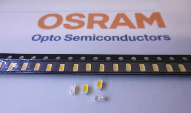 500 Stück / 500 pieces OSRAM DURIS E3 LED 5700K COOL WHITE LUW JNSH.PC 3014