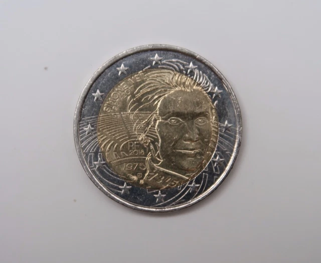 PIECE 2 EURO Rare Simone Veil 1927-2017 EUR 50,00 - PicClick FR