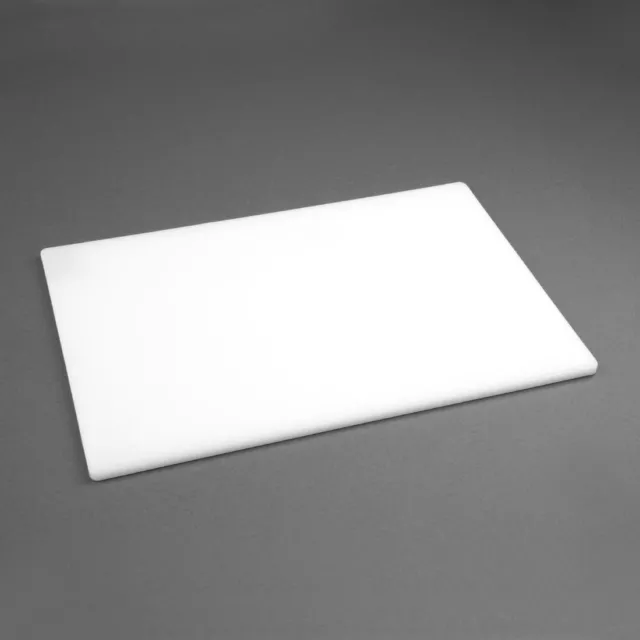 Hygiplas J252 weiße Hackbrett niedriger Dichte 450x300x10 mm Lieferung am nächsten Tag