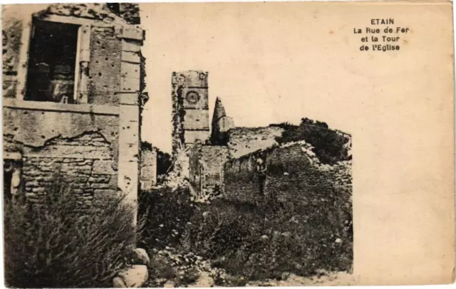 CPA Tin - Iron Street and Church Tower (231671)
