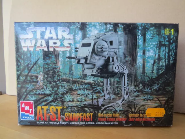 Star Wars AT-ST Kampfläufer 1/56 28mm Bausatz  vintage 90er  OVP neu