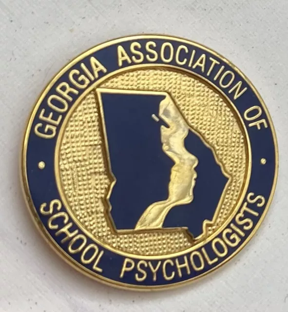 Hat Lapel Pin   GEORGIA Association Of SCHOOL PSYCHOLOGISTS GASP