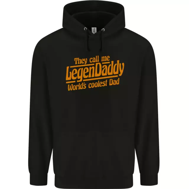 Legendaddy Divertente Father's Day Giorno Papà Uomo Felpa
