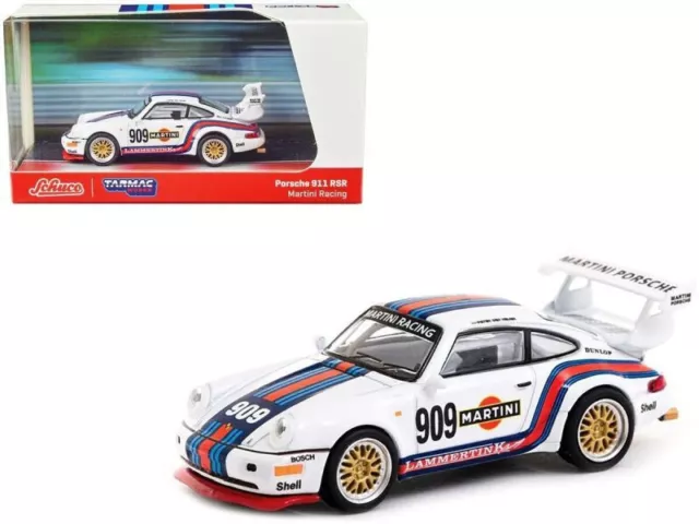 Porsche 911 RSR  Martini Racing #909 **** Tarmac Works Schuco 1:64