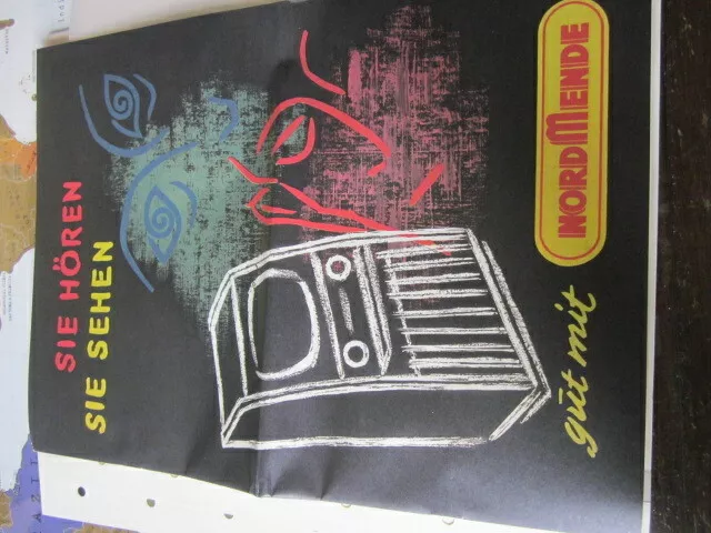 Rundfunk Edition 03 Nordmende Geräteprospekt 1954