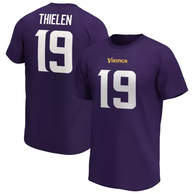 NFL T-Shirt Minnesota Vikings Adam Thielen 19 Redburn NN5 Football Trikot Jersey