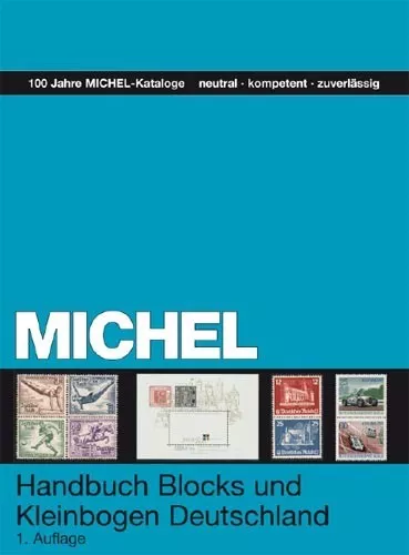 MICHEL-Handbuch-Katalog Blocks und Kleinbogen Deutschland