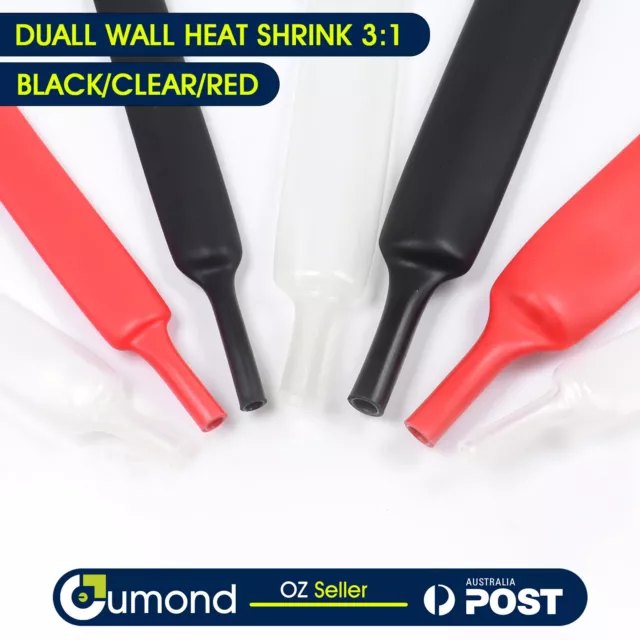 Marine Grade Heat Shrink Tube Dual Wall Glued Fast Wrap Cable Insulation Sleeve