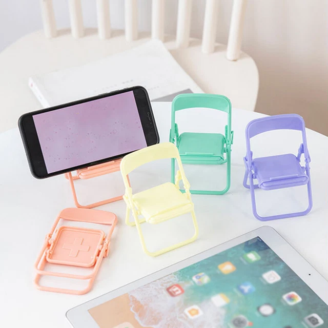Sedia Telefono Tablet Supporto da Tavolo Scrivania Sostegno Culla Per Ricarica -