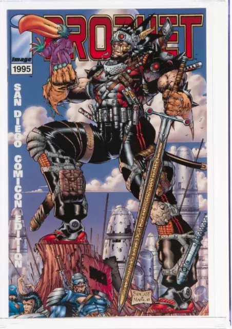 🔥 San Diego COMIC-CON Variant Prophet #1 SDCC CGC 9.8 WHITE PAGES Image 1995 V2 2