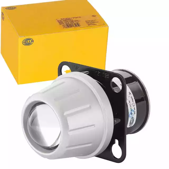 HELLA Faro Halógeno 50mm Redondo 12V Izquierda Derecha Con Luz de Cruce 1BL 009