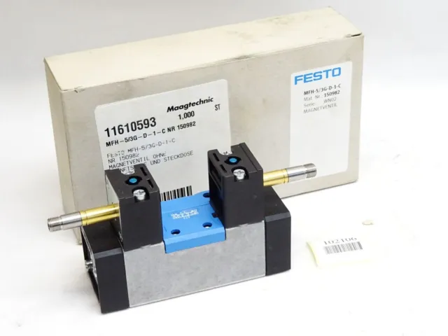 Festo 150982 Magnetventil MFH-5/3G-D-1-C / Neu OVP