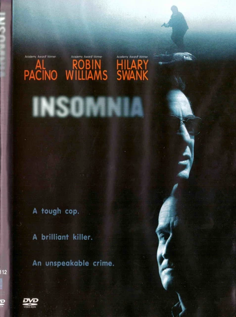 INSOMNIA (ROBIN WILLIAMS, Al Pacino, Hilary Swank) Region 2 DVD $18.45