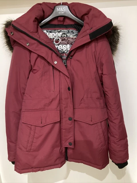 Superdry borderlands fur lined parka outlet