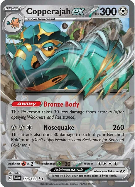 Copperajah ex - 150/193 - Double Rare - Paldea Evolved - Pokemon - NM/M