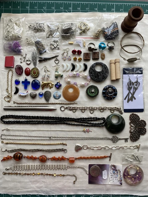 house clearance job lot Mixed Items and old costume jewellery