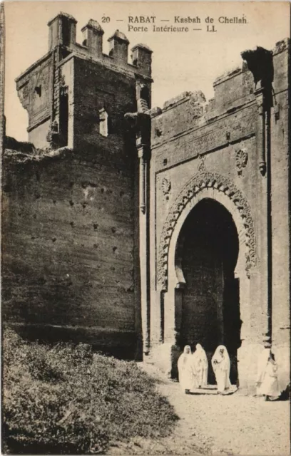 CPA AK MAROC RABAT Kasbah de Chellah Porte Interieure (31446)