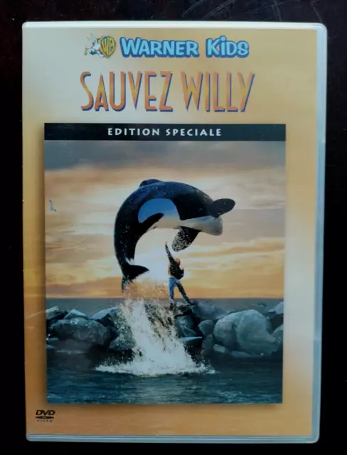 dvd "  SAUVEZ  WILLY   " WARNER  KIDS "  de Simon Wincer