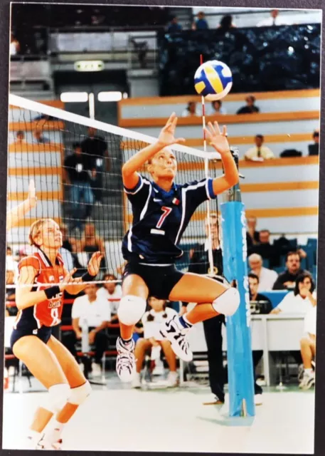 Vintage Press Photo Hunters National Volleyball 1999 FT 2968 - print 20x15 CM