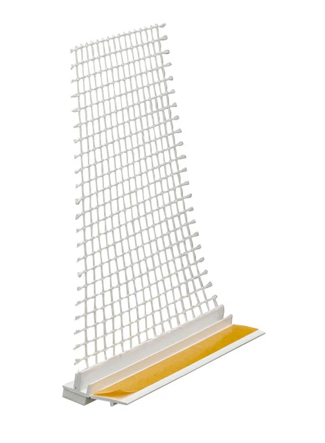 15x listello per intonaco 9 mm con tessuto 140 cm listello per intonaco listello per finestra 1,4 m intonaco