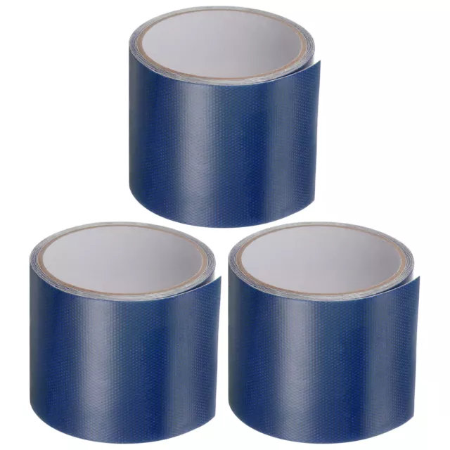 3pz Tessuto Riparazione Telo Nastro 3.15"x6.6ft Universale Impermeabile Blu