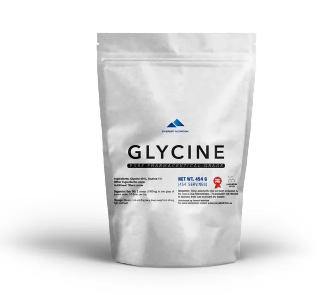 Glycine en poudre 454g Neurotransmetteur