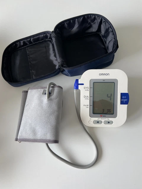 Monitor de presión arterial automático máquina ritmo cardíaco superior del brazo OMRON M6 comodidad salud