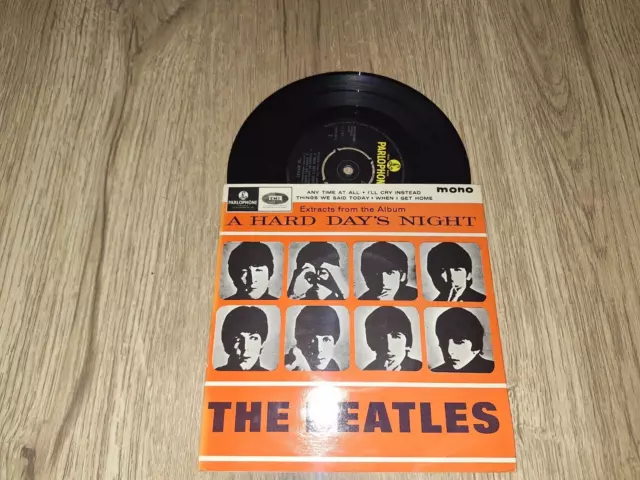 Ep Pop / Rock The Beatles "Extracts From The Album A Hard Days Night" 1978 Uk