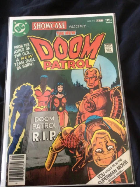 Showcase (1977) # 94 1st New Doom Patrol VF- Key Issue