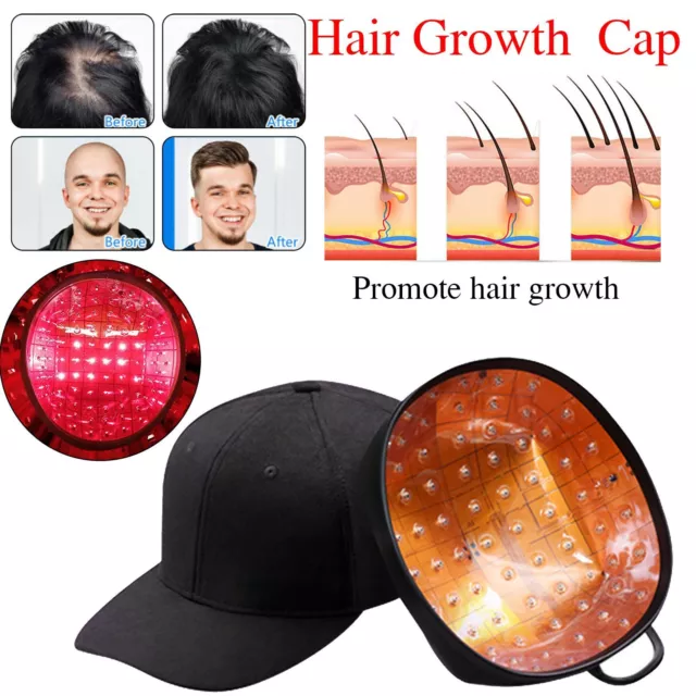 94 Diodes Laser LED Hair Growth Device Cap Hair Loss Treatment Regrowth Therapy