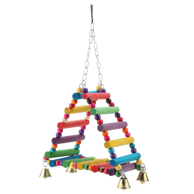 1Pc Parrot Chewing Toys Papagei Klettern Schaukel Vogel Käfig Zubehör Vogel Spie