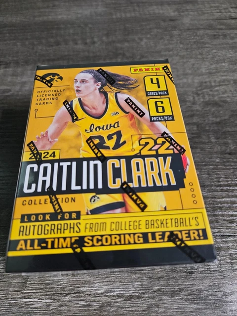 2024 PANINI CAITLIN Clark Nil Collection Trading Card Box (Black Hobby