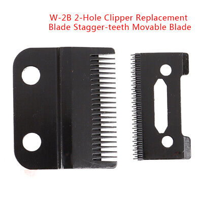 W-2B 2 orificios cuchilla cortadora tornillo negro repuesto dientes escalonadores bla*YB