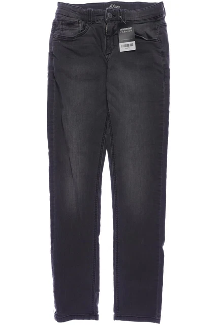 s. Oliver jeans pantaloni ragazzi denim taglia EU 176 elastan cotone grigio #n4q875i