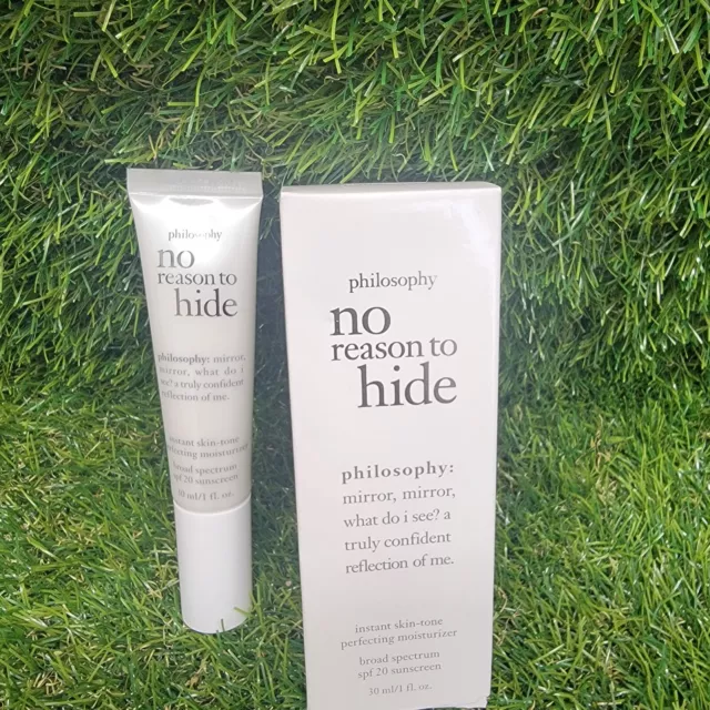 Philosophy No Reason To Hide Instant Skin-Tone Perfecting Moisturizer Medium 1 z