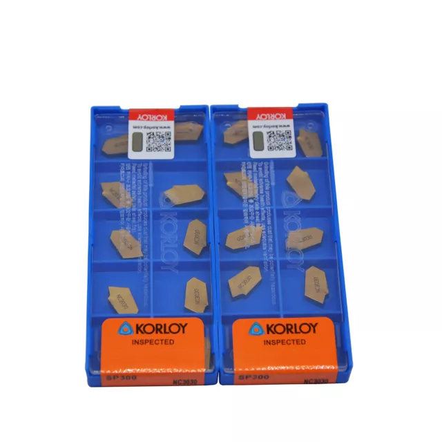 20pcs Free shipping KORLOY SP300 NC3030 Carbide Inserts New