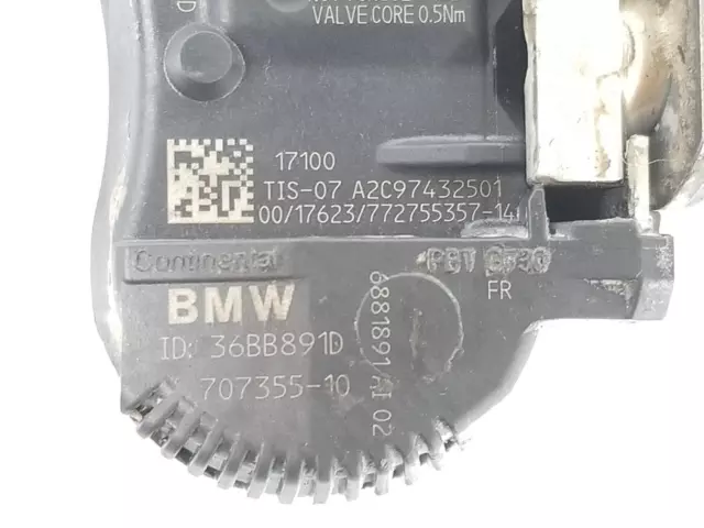 36106881890 capteur pression pneus pour BMW 2 GRAN TOURER 2014 6881890 1968646