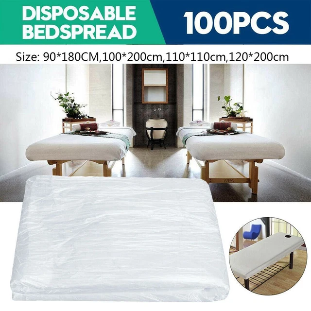 Sábanas de salón de belleza de tratamiento SPA cama película sofá funda colcha cubierta mesa