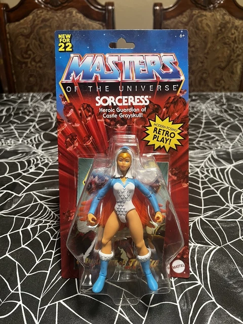 Masters Of The Universe Origins - Figurine Lézor Cartoon Collection - 14 Cm Articulée - Méchant Reptile Années 80 + Accessoire