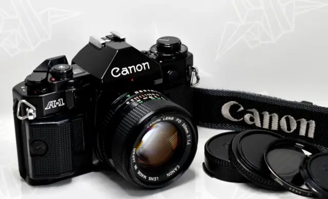 [ près De Mint ] Canon A-1 Reflex 35mm Caméra à Film Neuf Fd 50mm f1.4 Verre
