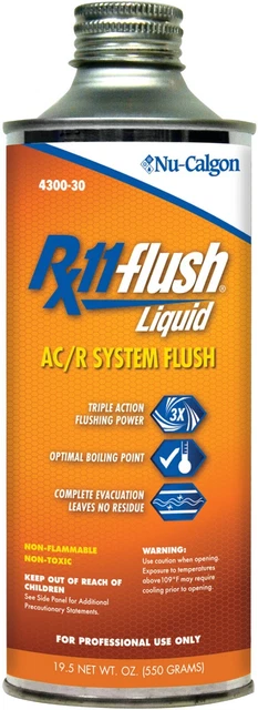 Nu-Calgon 4300-30 Rx11-flush liquid 19.5 fl. ounce Unpressurized Can