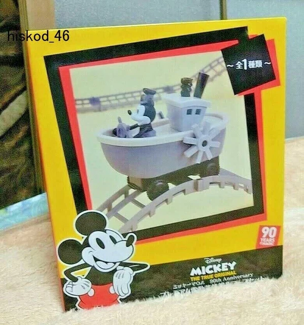 SEGA DISNEY MICKEY Mouse 90th Anniversary Electric Steamboat & Course
